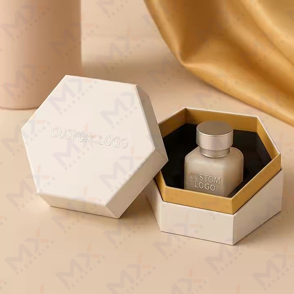 Custom Cosmetic Hexagon Boxes - view 3
